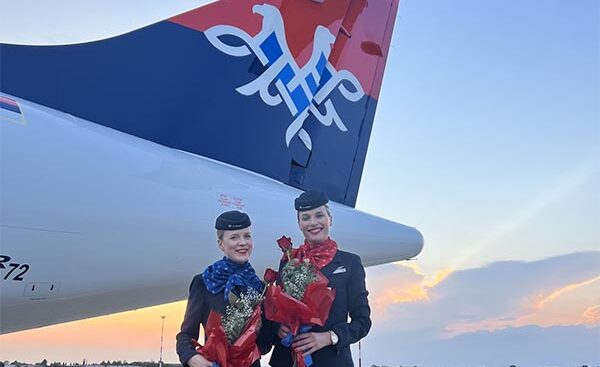 Air Serbia Belgrande to Malaga