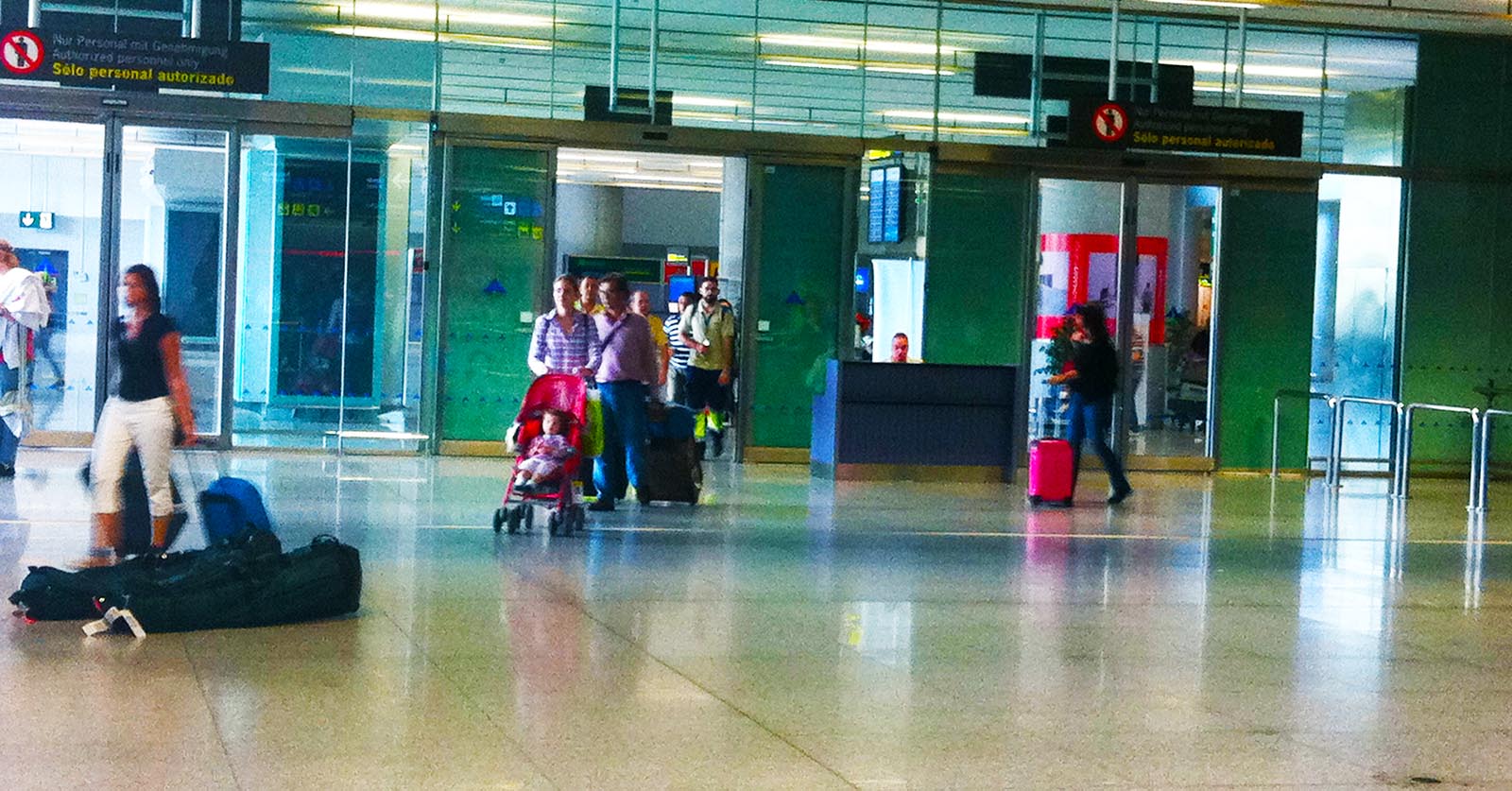 Malaga Airport Arrivals Hall